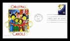 DR JIM STAMPS US COVER CHRISTMAS CAROLS FIRST DAY ISSUE PANDA CACHET