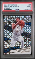 2024 PANINI REVOLUTION GROOVE #91 TYRESE HALIBURTON PSA 9