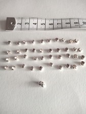 42 Kaschierkugeln 0,4 925/Silber für Crimps ...