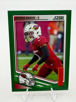 2025 Score - Budda Baker #77 Green L7