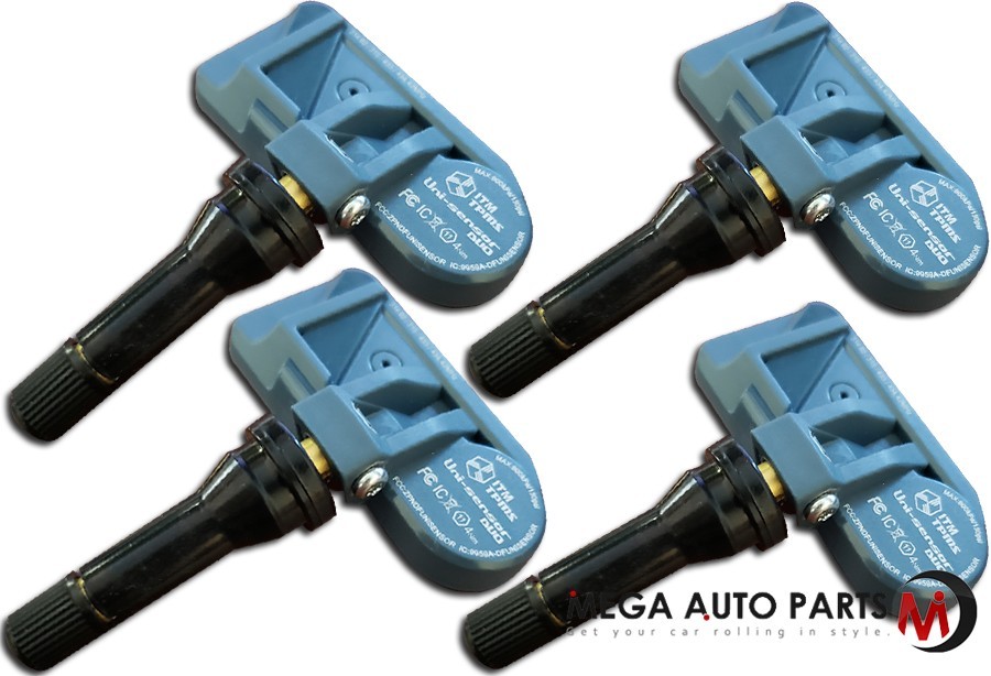 4 X ITM Tire Pressure Sensor Dual mHz 8016D TPMS For Bentley FLYINGSPUR 06-15