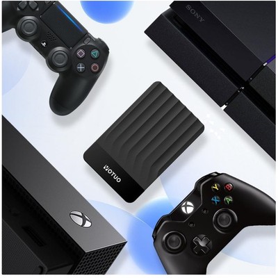 Sleek Portable Data Storage for PS4, Xbox, Laptop - 500GB