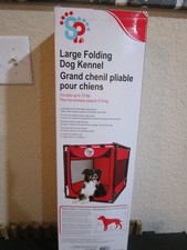 SPORT PET LARGE FOLDING PET KENNEL NIB