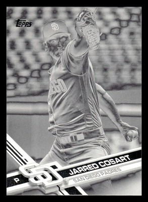 2017 Topps #333 Jarred Cosart Negative SP PADRES
