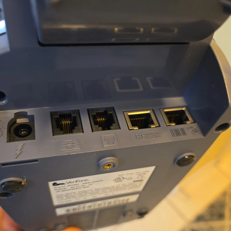 VeriFone OMNI 3200SE Credit Card Terminal - USED - Image 3 of 4