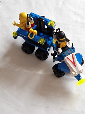 Lego  Mobile Command  Trailer mit Anhänger,1558  und 2  Minifiguren - Bild 1 von 3