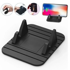 Anti-slip Car Dashboard Rubber Mat Mount Stand For Mobile Phone & GPS Holder Pad