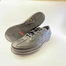 Apex A540 Women’s 8 Wide Black Robyn Oxford Orthopedic Lace Up Leather Shoes