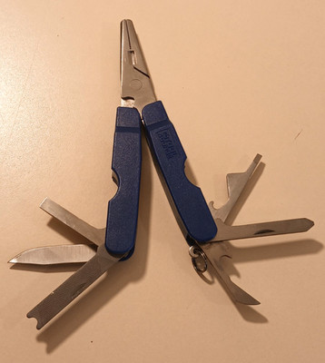 Tool Source 7-in-1 Mini Multi-Tool Pliers Knife Screwdriver File Bottle Opener