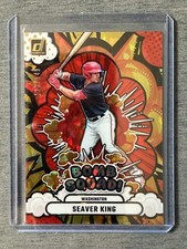 2025 Panini Donruss - Bomb Squad Seaver King #11 Red Ice /149 (RC)