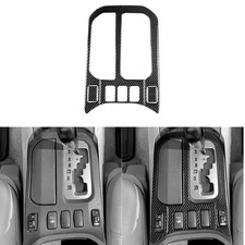 Carbon Fiber Console Gear Shift Panel Cover Trim For Toyota 4runner 2003-09 Carbon Fiber Console Gear Shift Panel Cover Trim For Toyota 4runner 2003-09