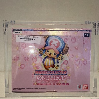 Bandai One Piece TCG Memorial Collection EB-01 Extra Booster Box 24 Packs