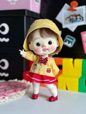 BJD Clothes Dolls Tops Skirt Hat Socks Outfits for Mini 1/6 BJD Doll Diandian