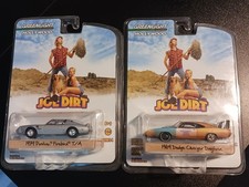 Greenlight Hollywood Joe Dirt 1969 Dodge Charger Daytona & 1979 Pontiac Firebird