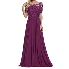 Bridesmaid Dresses Sleeve Party Dress Lace Appliques Women's Bridesmaid Dresses