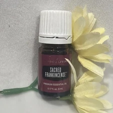 Young Living Sacred Frankincense Premium Essential Oil, 0.17 Oz 15 Ml New