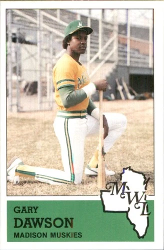 Gary Dawson 1983 Fritsch Madison Muskies #24 RC FREE SHIPPING AutographDen