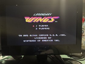 NES Legendary Wings, Tested, Working