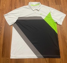 Disney Nike Golf Polo Mens Extra Large Dri-Fit Tour Performance Colorblock