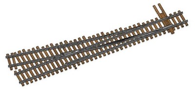 Walthers 948-83014 HO Code 83 Nickel Silver DCC Friendly Right Hand Turnout #4