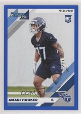 2019 Panini Donruss Rookies Press Proof Blue Amani Hooker #290 0g4