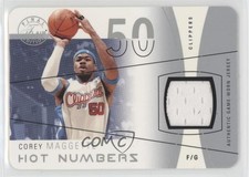 2003-04 Flair Final Edition Pewter Die-Cut 8/13 Corey Maggette #HN-CM p7i