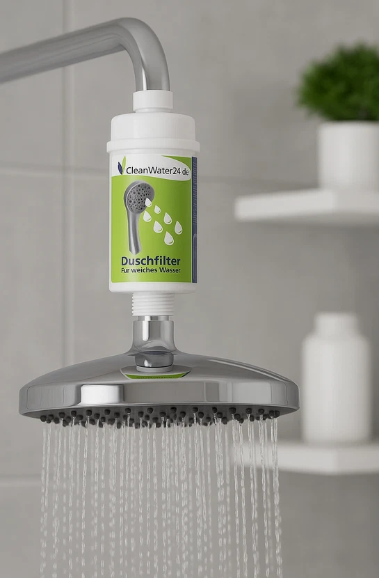 Cleanwater24 Duschfilter gegen Kalk Shower Kalkschutz & Haarpflege | 2026 Modell - Bild 3 von 3