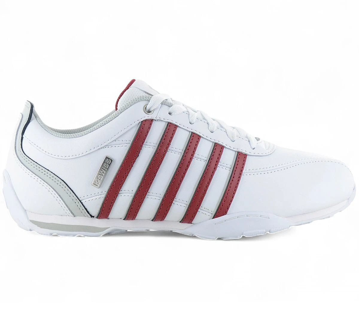 K-Swiss Arvee 1.5 Scarpe Da Ginnastica Uomo - Sneakers In Pelle Bianca Con Suola In Gomma - 43 EU - 5