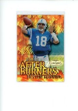 2000 Topps Gold Label Peyton Manning #A12 After Burners Insert Colts