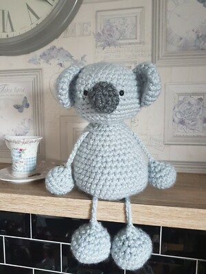 Häkeltiermuster Amigurumi klobig Kuscheltier Stofftier Koala Bär