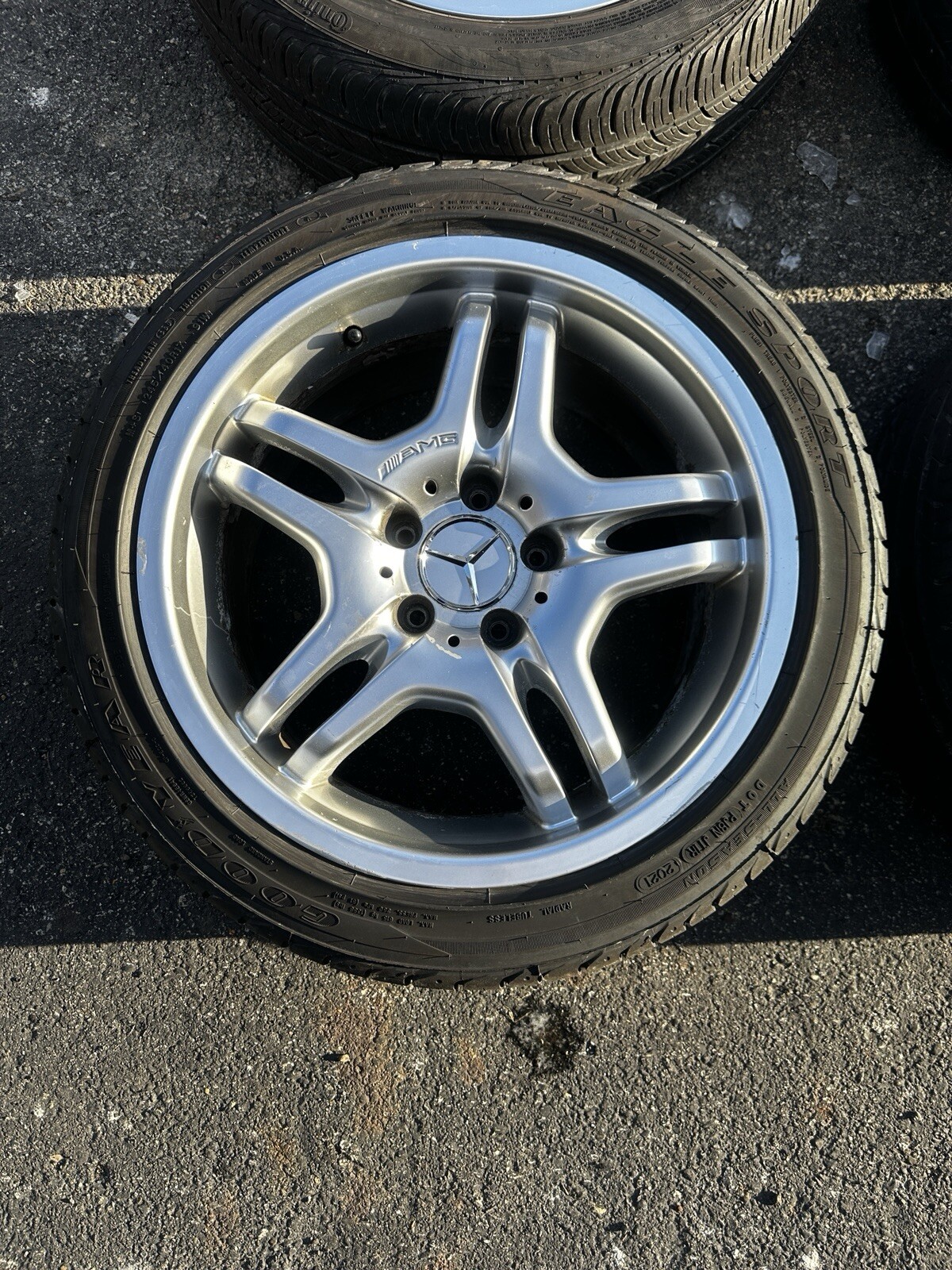 AMG Mercedes-Benz C-class OEM Wheels 17 ” W203 C32 AMG Factory Original ...