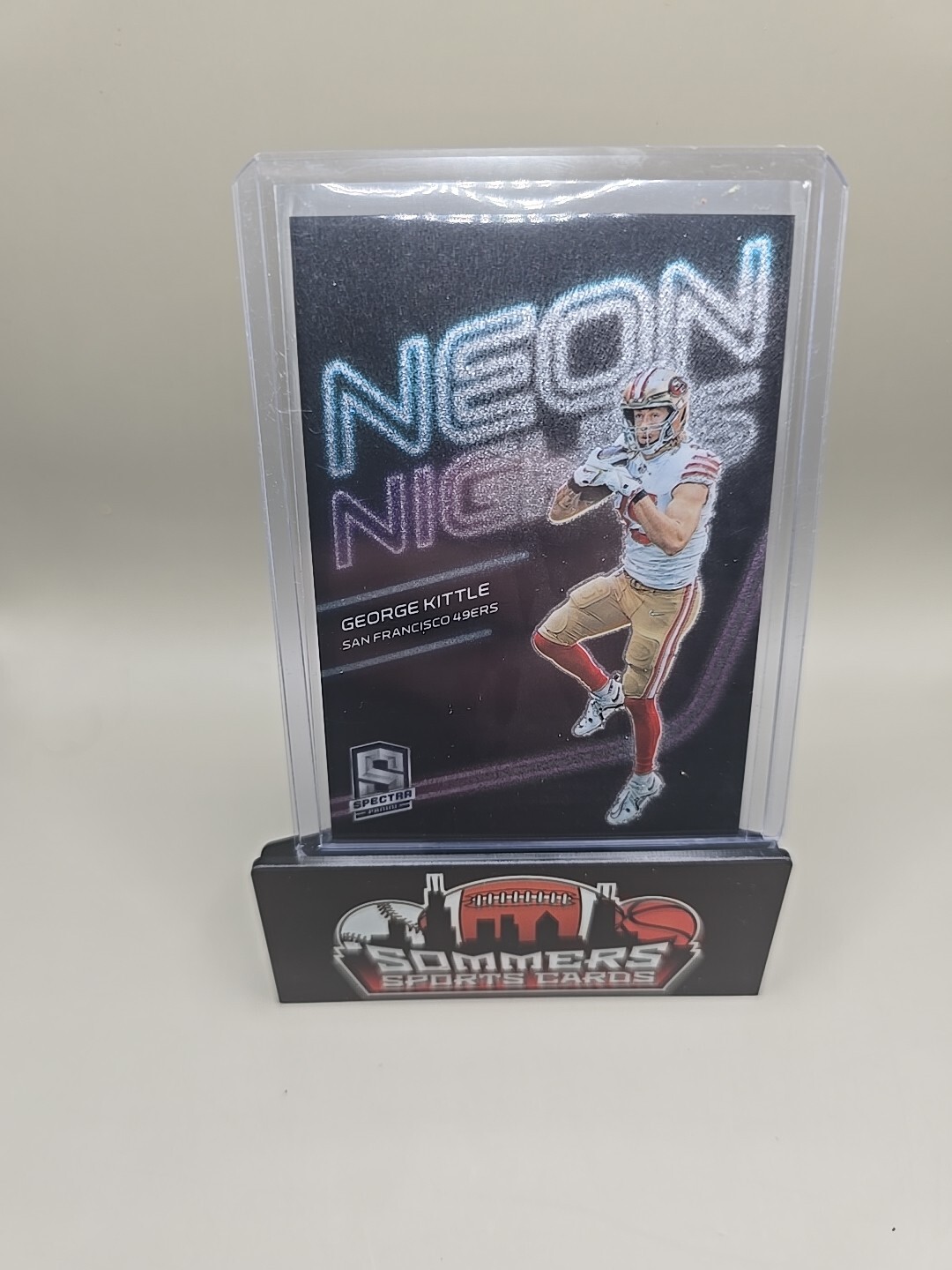 2023 Panini Spectra George Kittle Neon Nights SSP 49ers