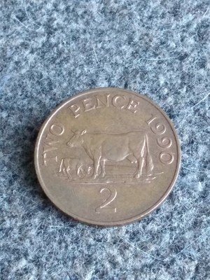 bailiwick of jersey 2p 1990