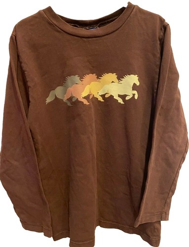 トップス house on the hill L/S Tee (Brown Horse) トップス house on the hill L/S Tee (Brown Horse) House on the Hill