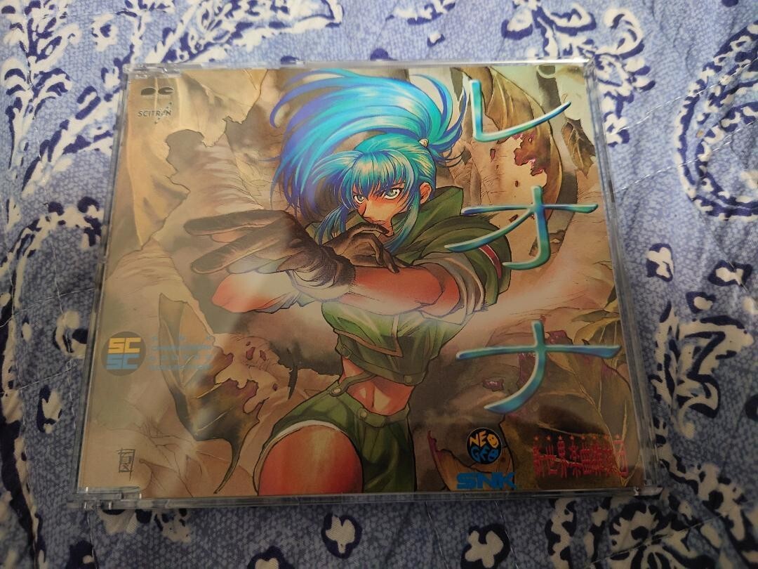 SNK GAME Music Soundtrack CD vs. capcom Characters Sounds Collection vol.8  Leona