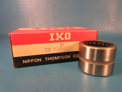 IKO BR182620, Needle Roller Bearing 1-1/8'' Bore; 1-5/8'' Outside Diameter