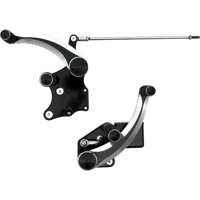 Accutronix Softail Forward Controls Twin Cam Black FC106-SIN