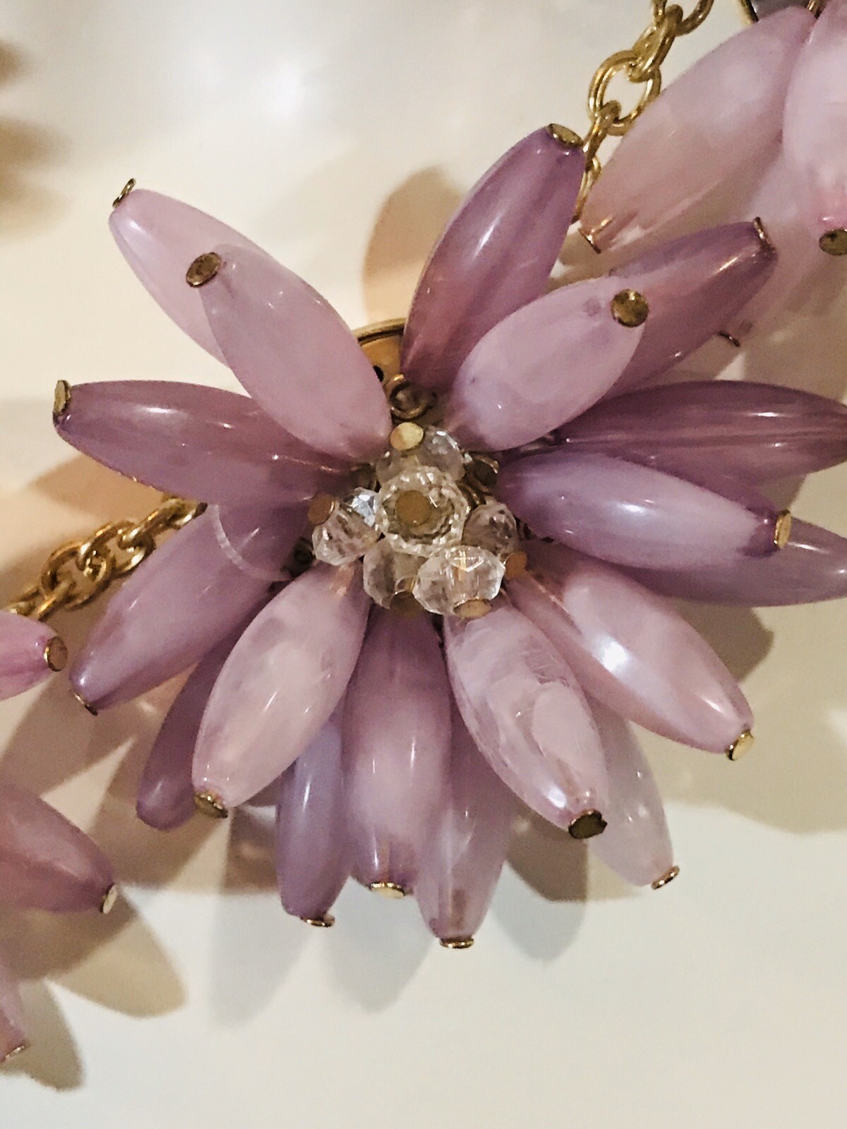 Statement MULTI LINK MULTI STRAND HUGE LAVENDER F… - image 4