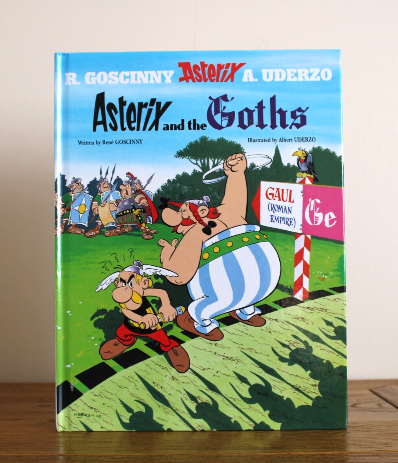 Asterix and the Goths by Goscinny & Uderzo (hardcover - 2000s)
