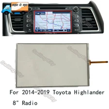 8'' Touch Screen LA080WV2 TD 01 Fit 2014-2019 Toyota Highlander Radio Navigation