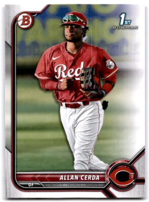 2022 Bowman 1st Bowman Paper Allan Cerda Cincinnati Reds #BP-142