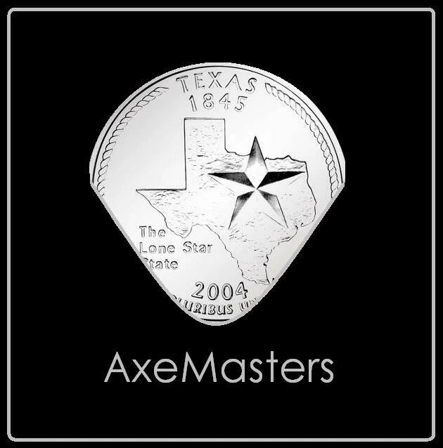 AlwaysHandCrafted US STATE QUARTER Guitar Pick coin plectrum