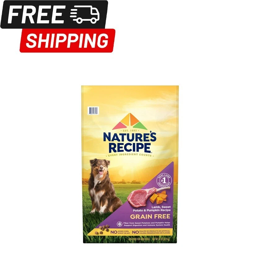 Nature's recipe lamb grain cheap free