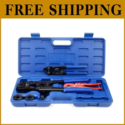 Complete F1807 Copper Crimping Tool Set   Precision for PEX Pipe Maintenance