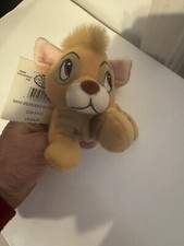 NWT Disney Store Oliver  Company Oliver 7" Mini Bean Bag Plush