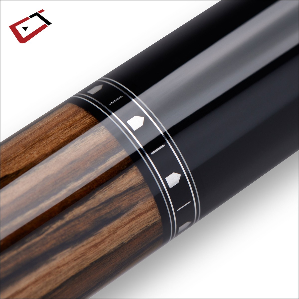 CUETEC CYNERGY TRUEWOOD EBONY I NO WRAP 12.5mm Shaft [Free