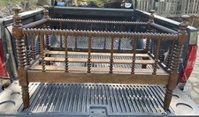 Super Rare Vintage Jenny Lind Spindle Style Wooden Baby Bed