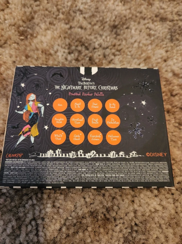 Colorpop The Nightmare Before Christmas Eyeshadow Palette - Image 2 of 3