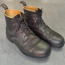 Blundstone 1938 Original Lace Up Black / Brown Lining Leather Boots Mens 5