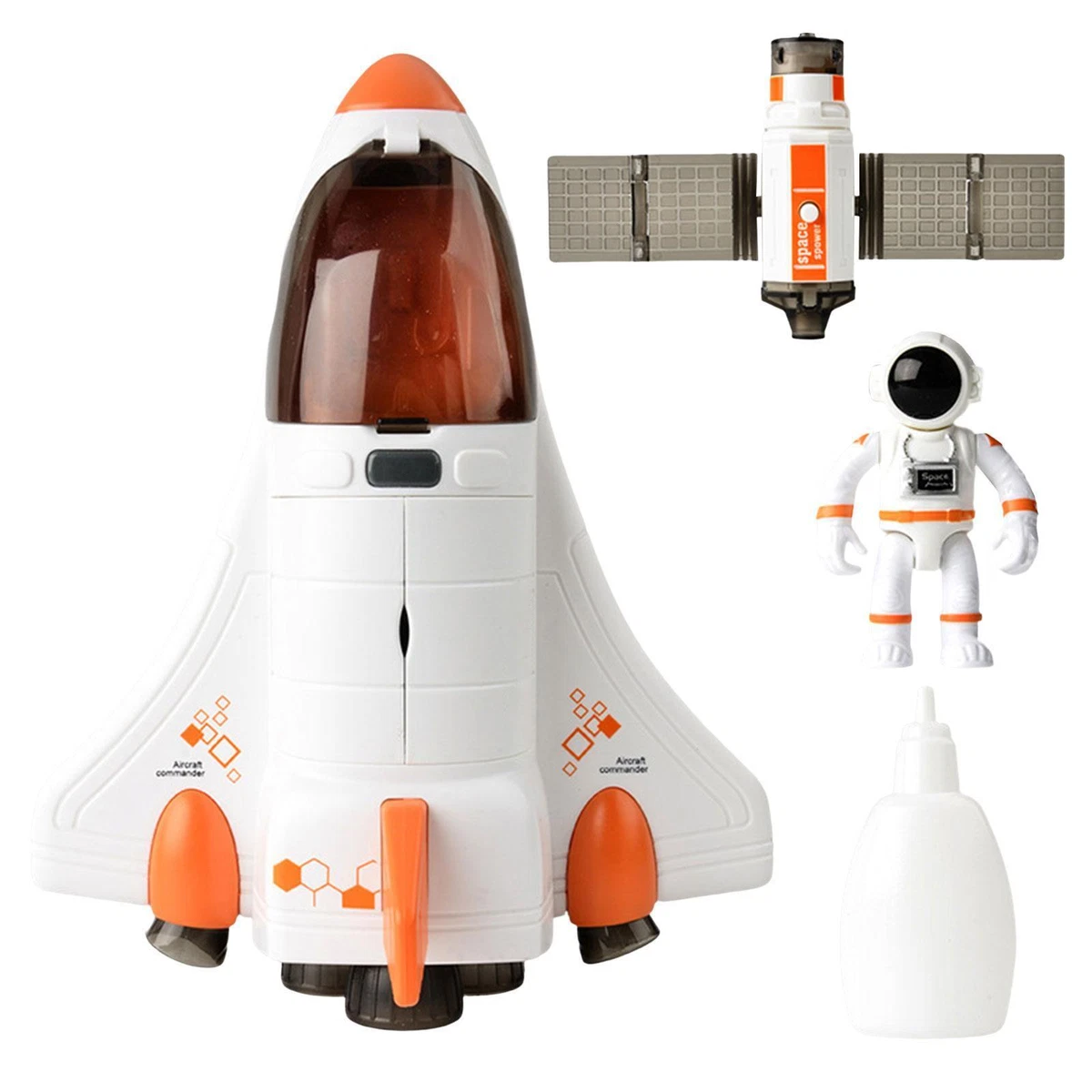 Space Shuttle Mission rocket toys with Astronaut Figures space